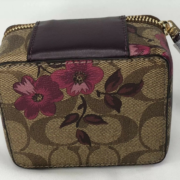 Coach | Jewelry | Coach Jewelry Box In Signature Canvas Victorian ...